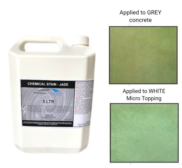 Chemical Stain jade
