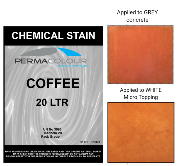 Chemical Stain Coffee