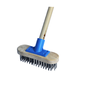 WIRE BROOM 200MM WITH HANDLE